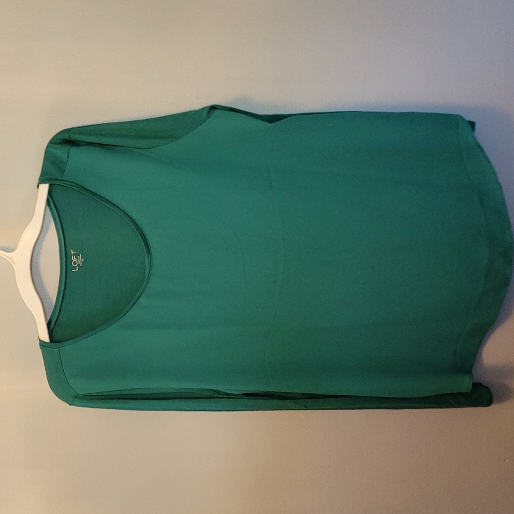 Womens Loft Outlet Knit and Woven Top | Size XL